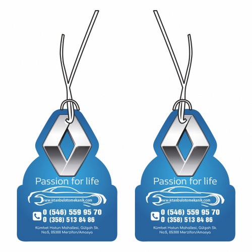 Car Air Freshener with Custom Design