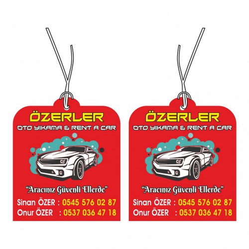 Car Air Freshener with Custom Design